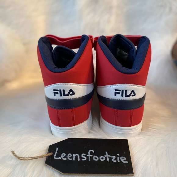 New Fila Men’s Vulc 13 Mid Plus Basketball Sneaker - Picture 5 of 13